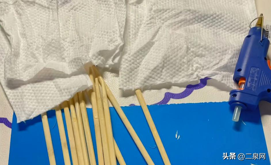 手工制作折叠花灯,用一次性筷子做花灯