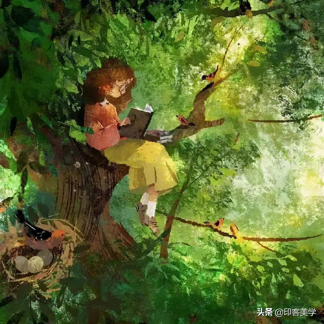 小众插画头像,分享给大家一组我的原创插画头像