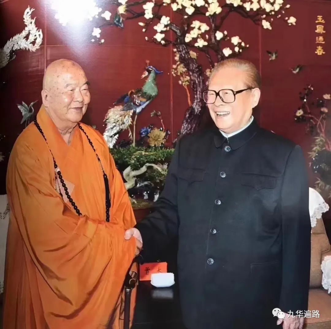 江*民泽**主席的佛教情怀