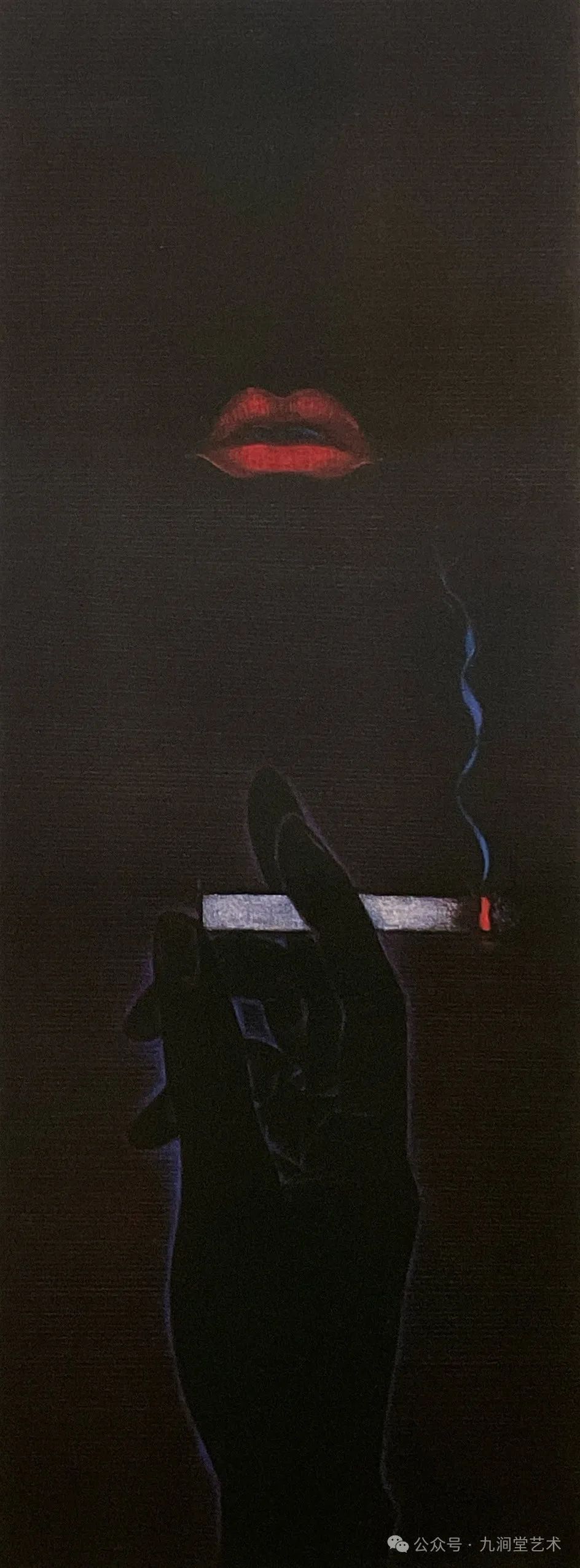 岩彩画与现代结合,岩彩画重彩