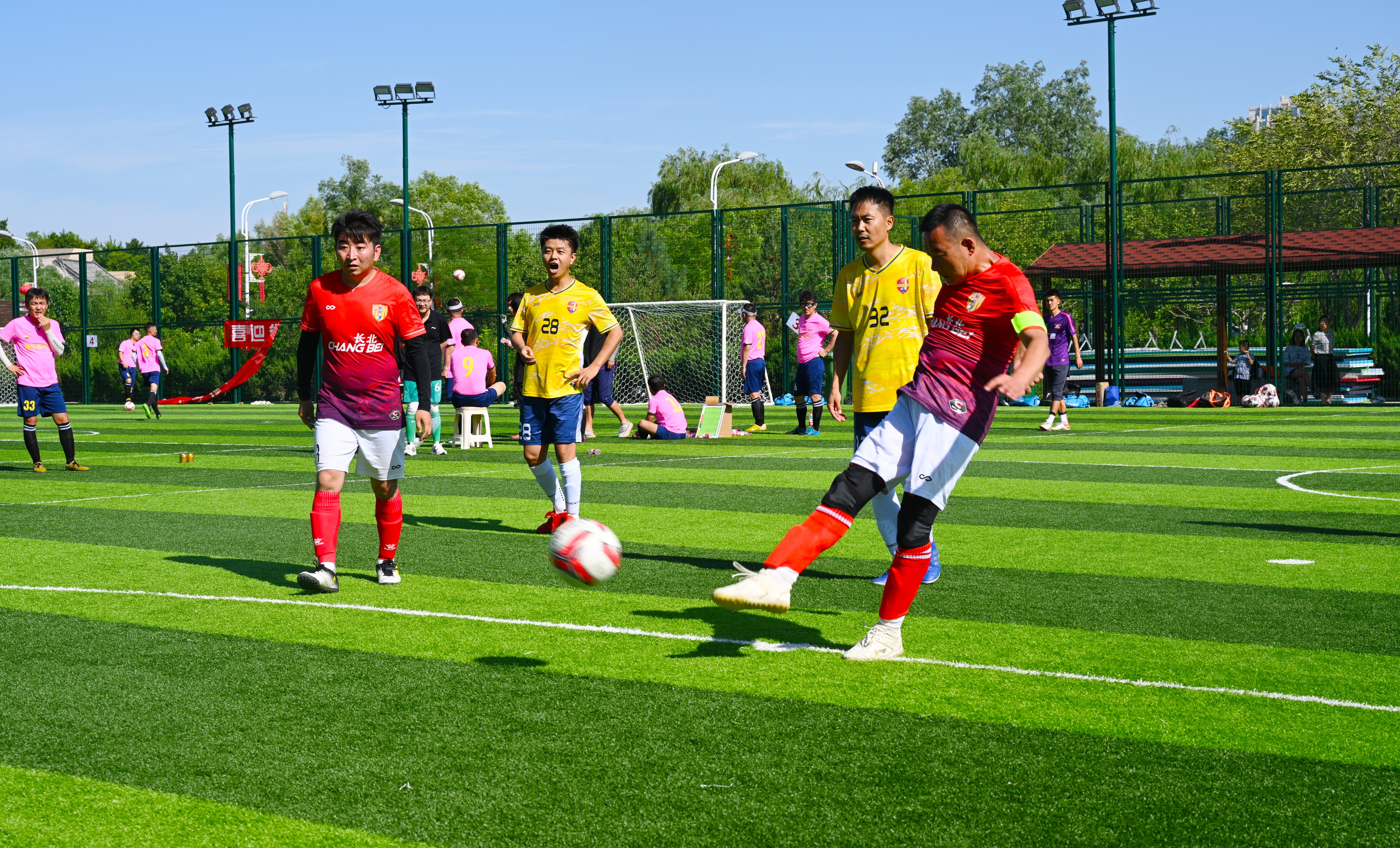 长庆长北杯足球赛开幕式,第二届足球赛开赛