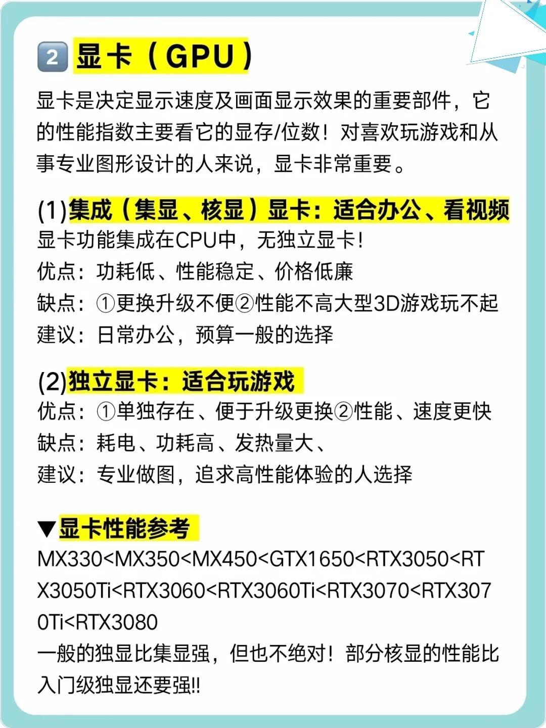 笔记本配置知识讲解,了解笔记本配置详细参数