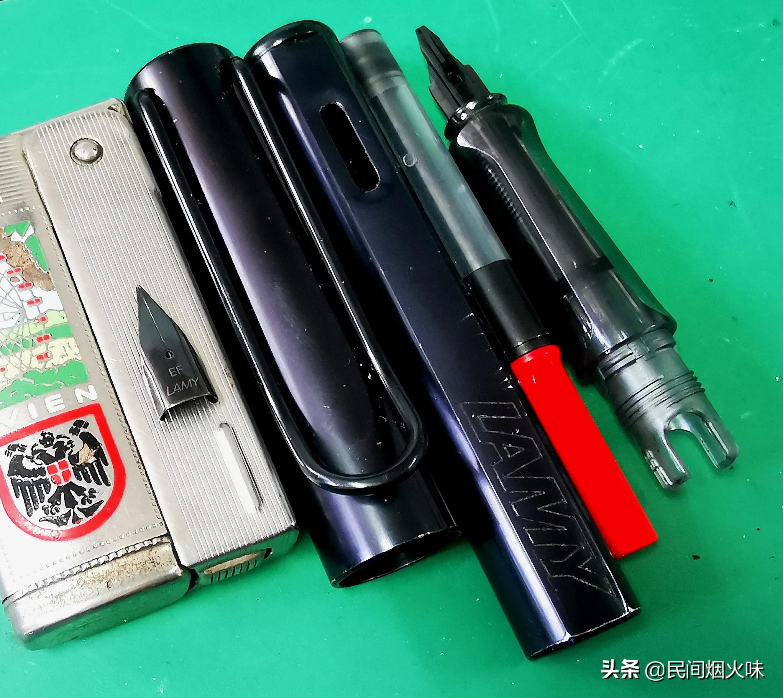 lamy凌美钢笔f尖和m尖怎么选,德国凌美lamy钢笔专用原装墨水