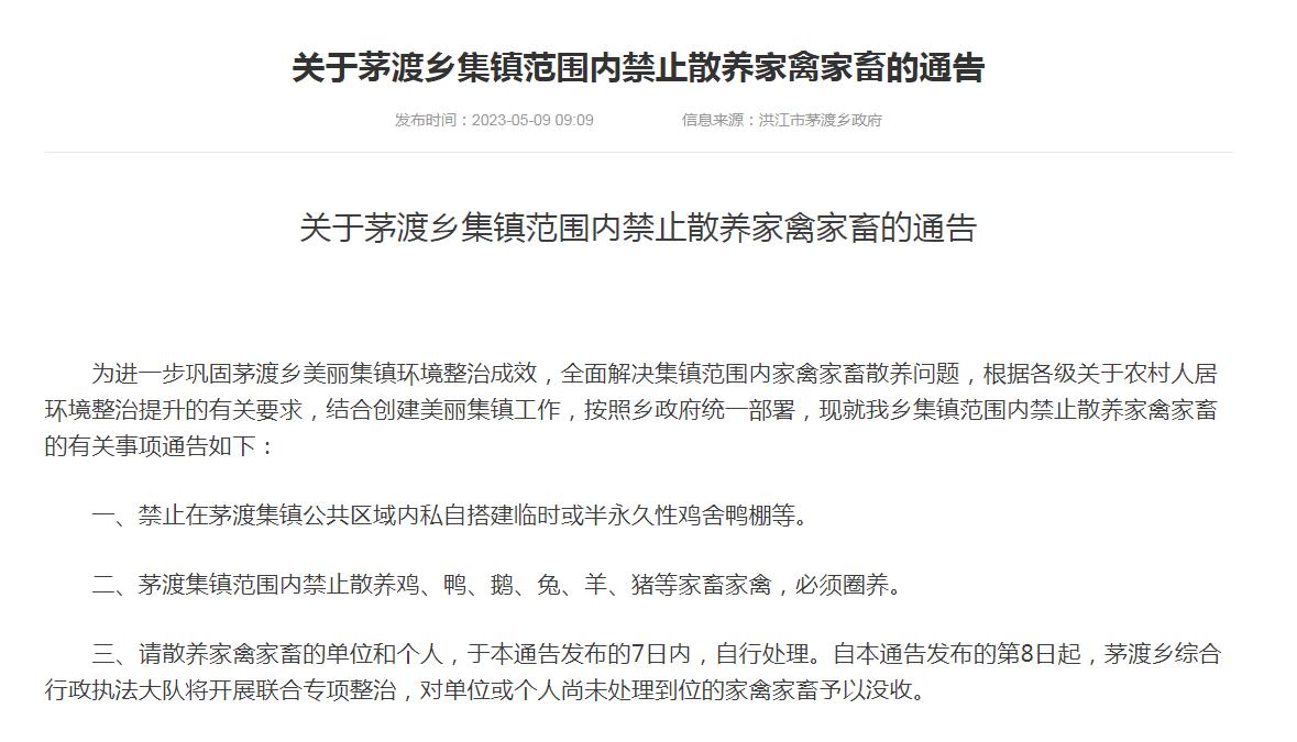 2023年禁止农村养猪狗鸡？官方发文，透露藏在农村的3大暴利行业