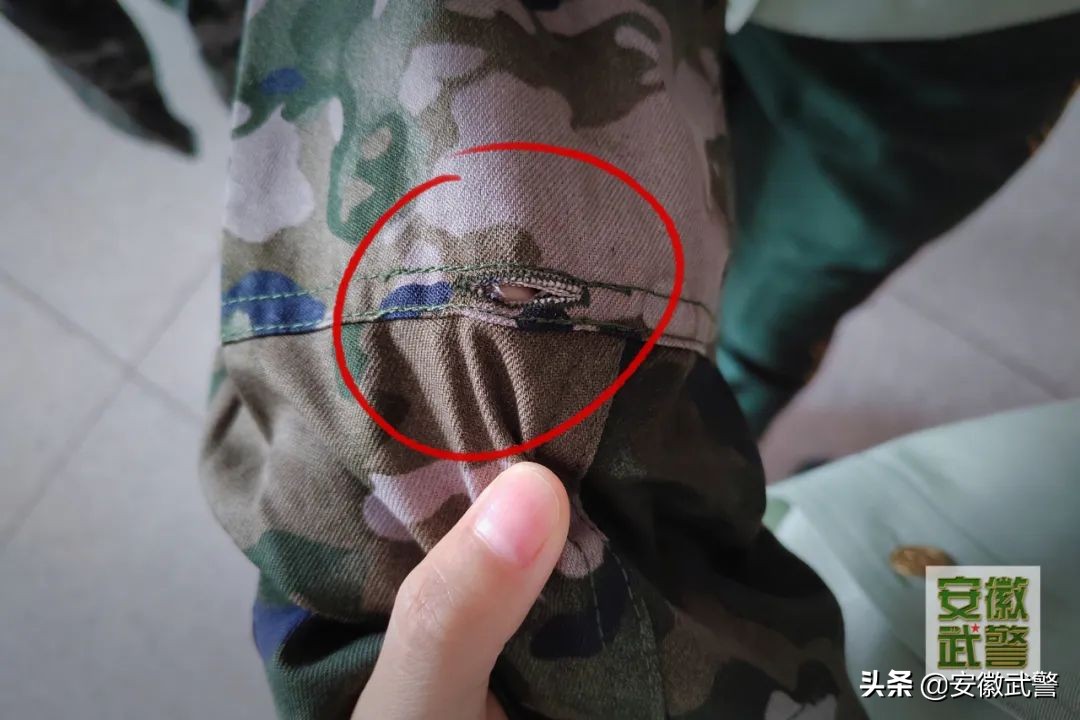 21款武警作训服细节,中国人民武装警察部队21式作训服