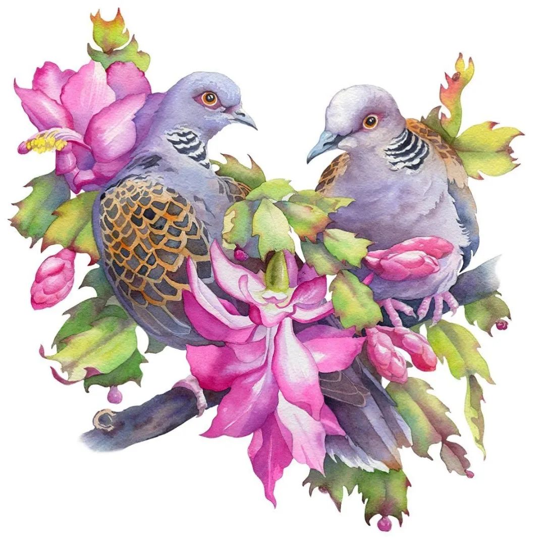 用色大胆的水彩作品,大神级水彩作品看完肯定不后悔