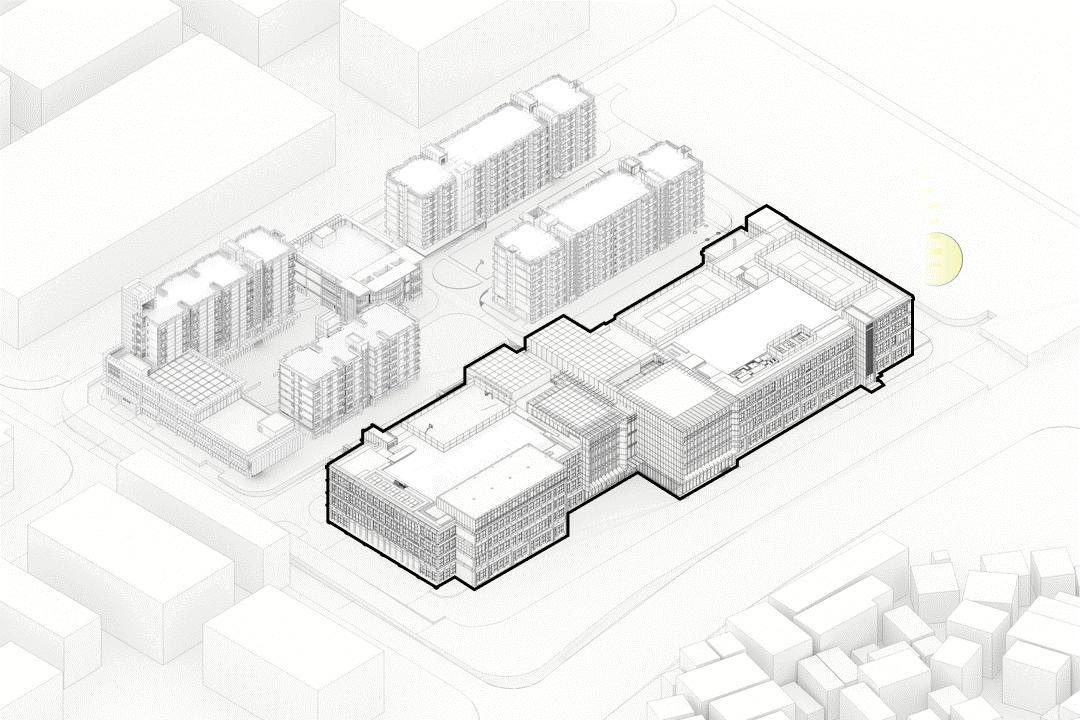 旧厂新生，立体学苑-深圳华朗学校A地块/坊城设计FCHA