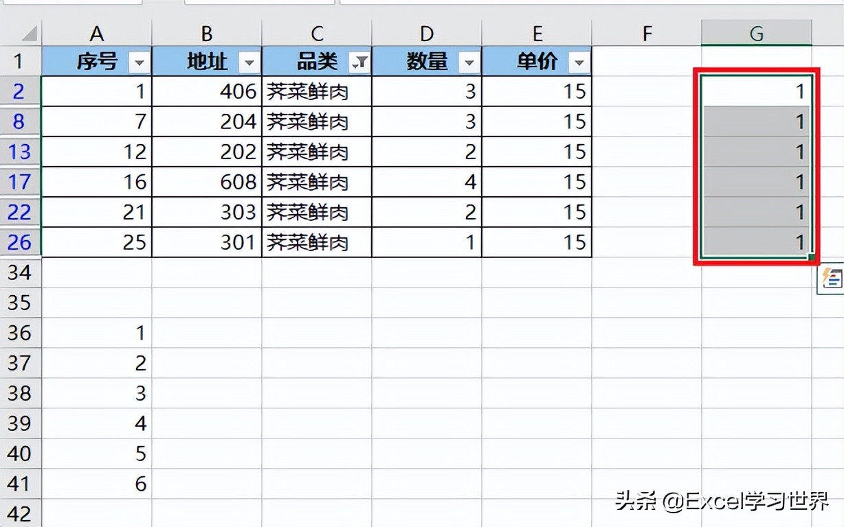 excel隐藏同类列,Excel隐藏部分能否筛选出来