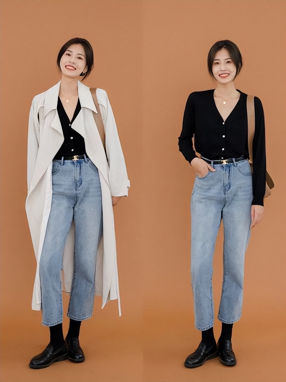 12-15岁高档女大童风衣内搭连衣裙,风衣里边应穿什么内搭卡其色