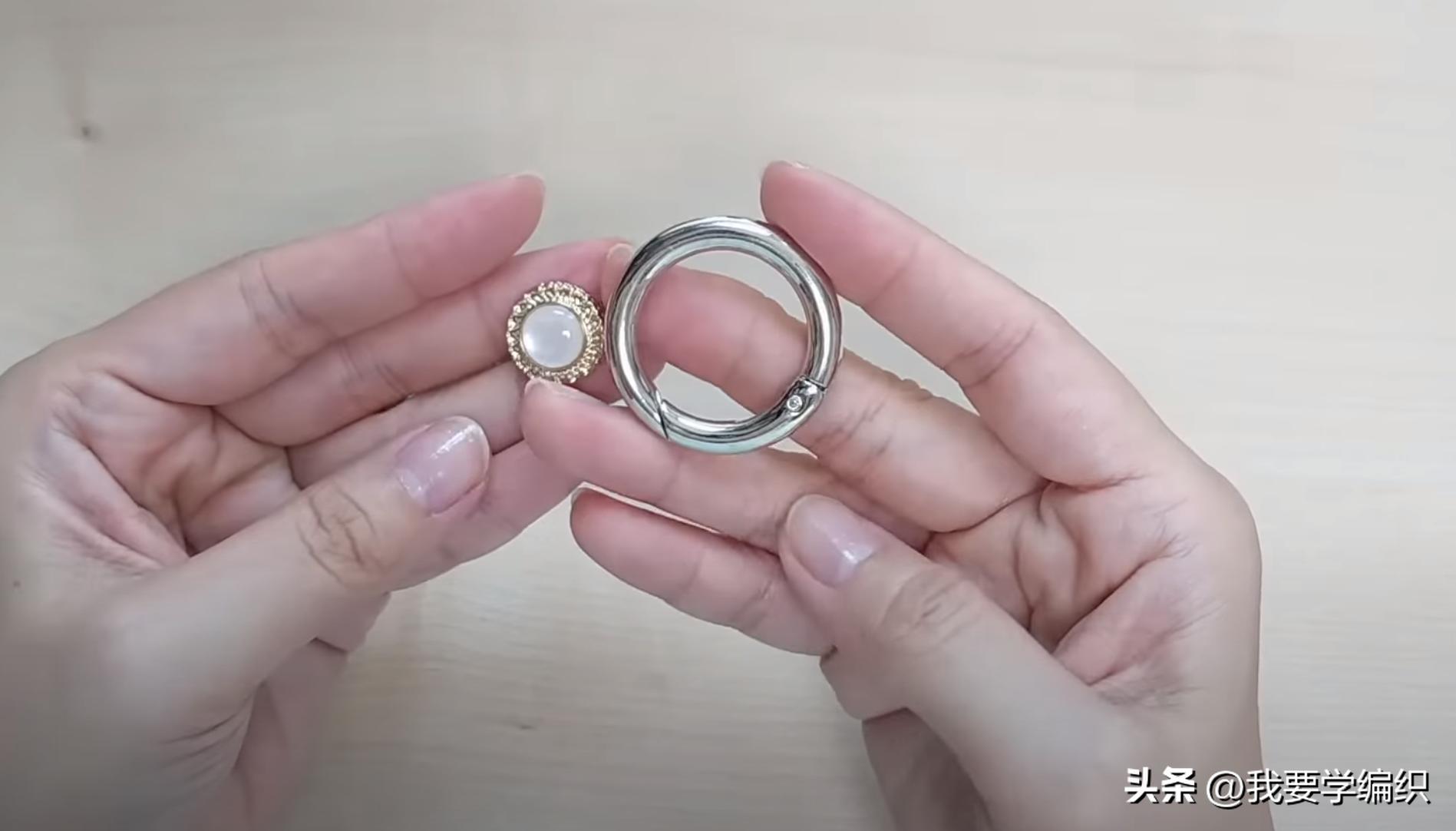 适合小姑娘提的手提包编织教程,小巧型编织包