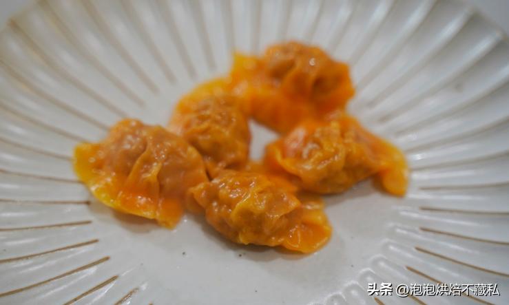 一次吃到三种口味的水饺,一次吃了40个水饺