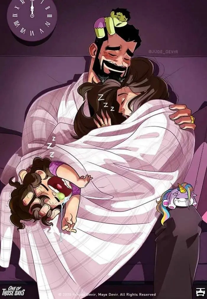 用插画记录生活,糙汉插画完整版