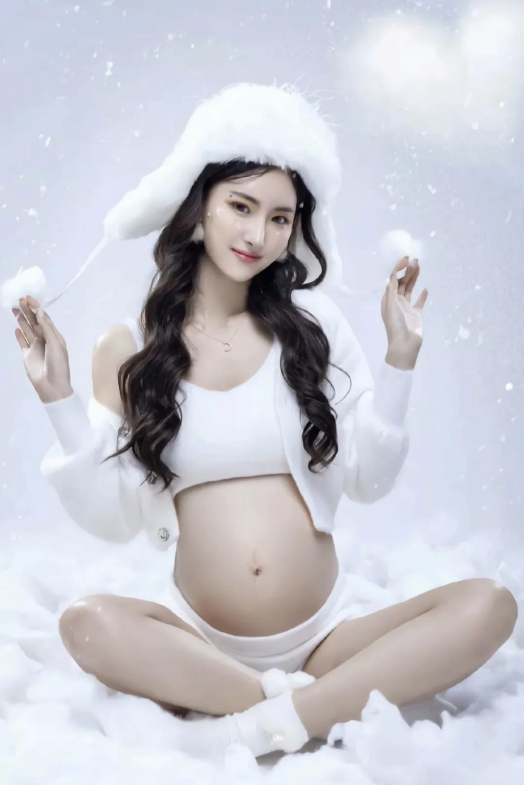 孕妇旅游拍照写真,女星孕妇写真大全