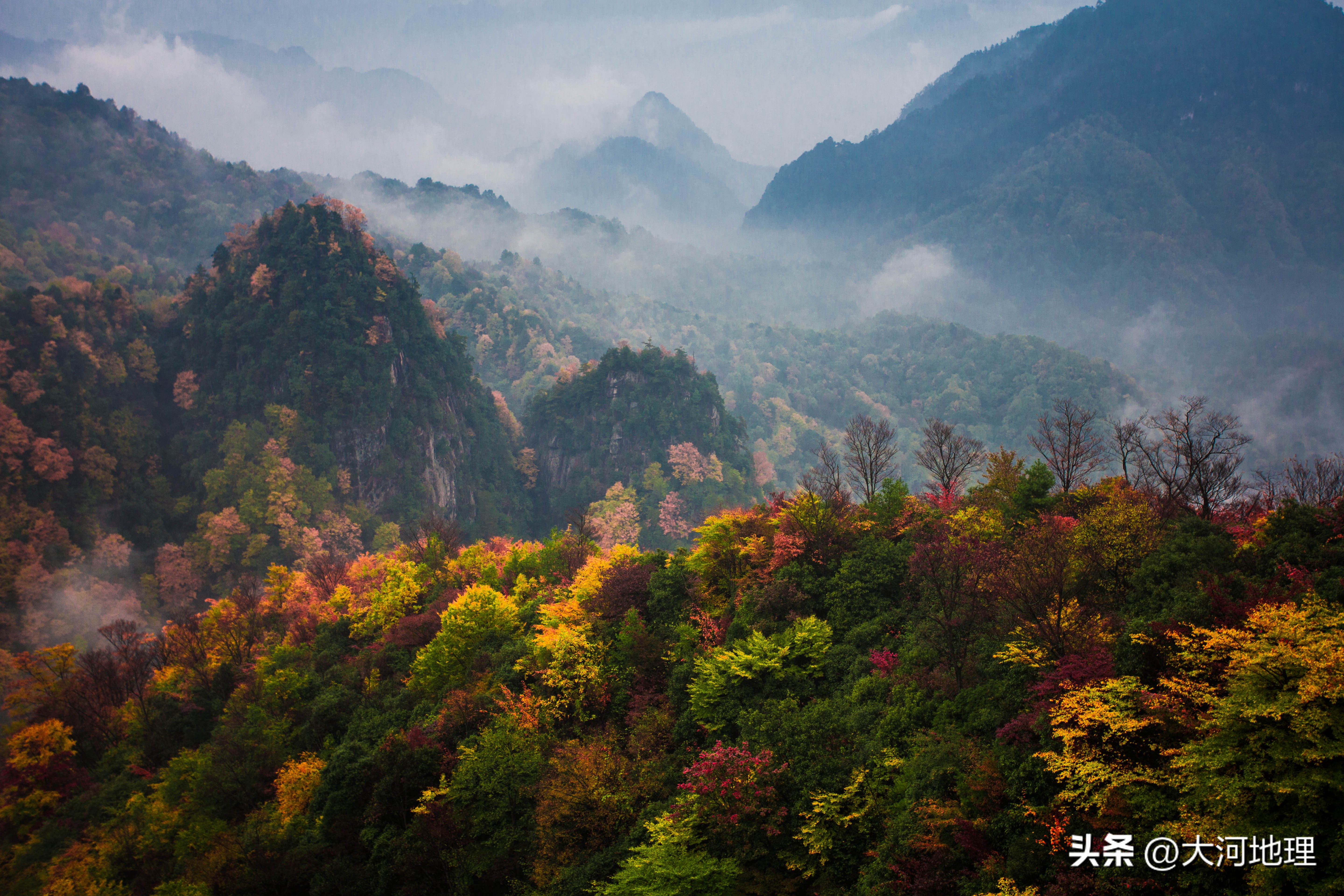 中国南方这30个景点,难说多知名,但敢说它的秋色最艳最浪漫