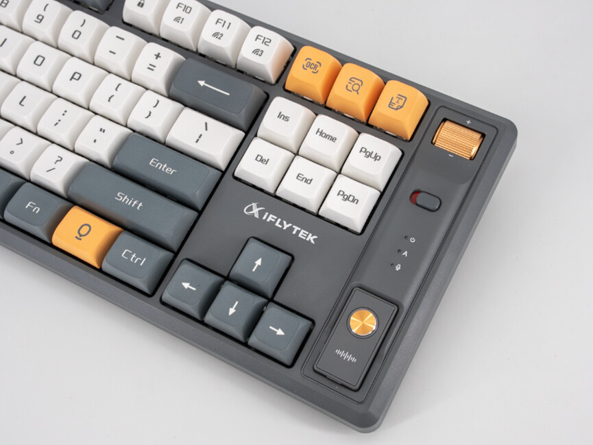 科大讯飞的t8ai机械键盘,科大讯飞t8键盘灯光