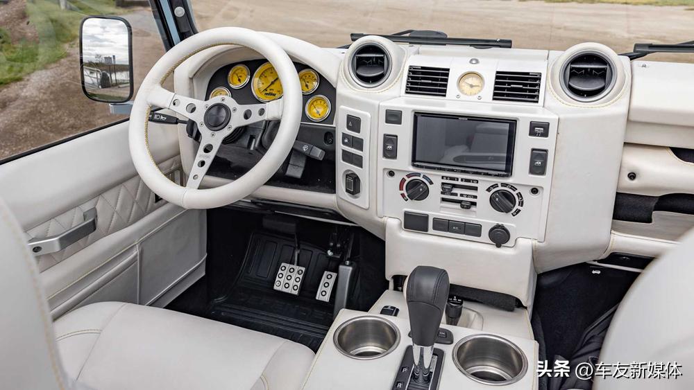 美式机增大V8上身640马力改装路虎卫士110亮相