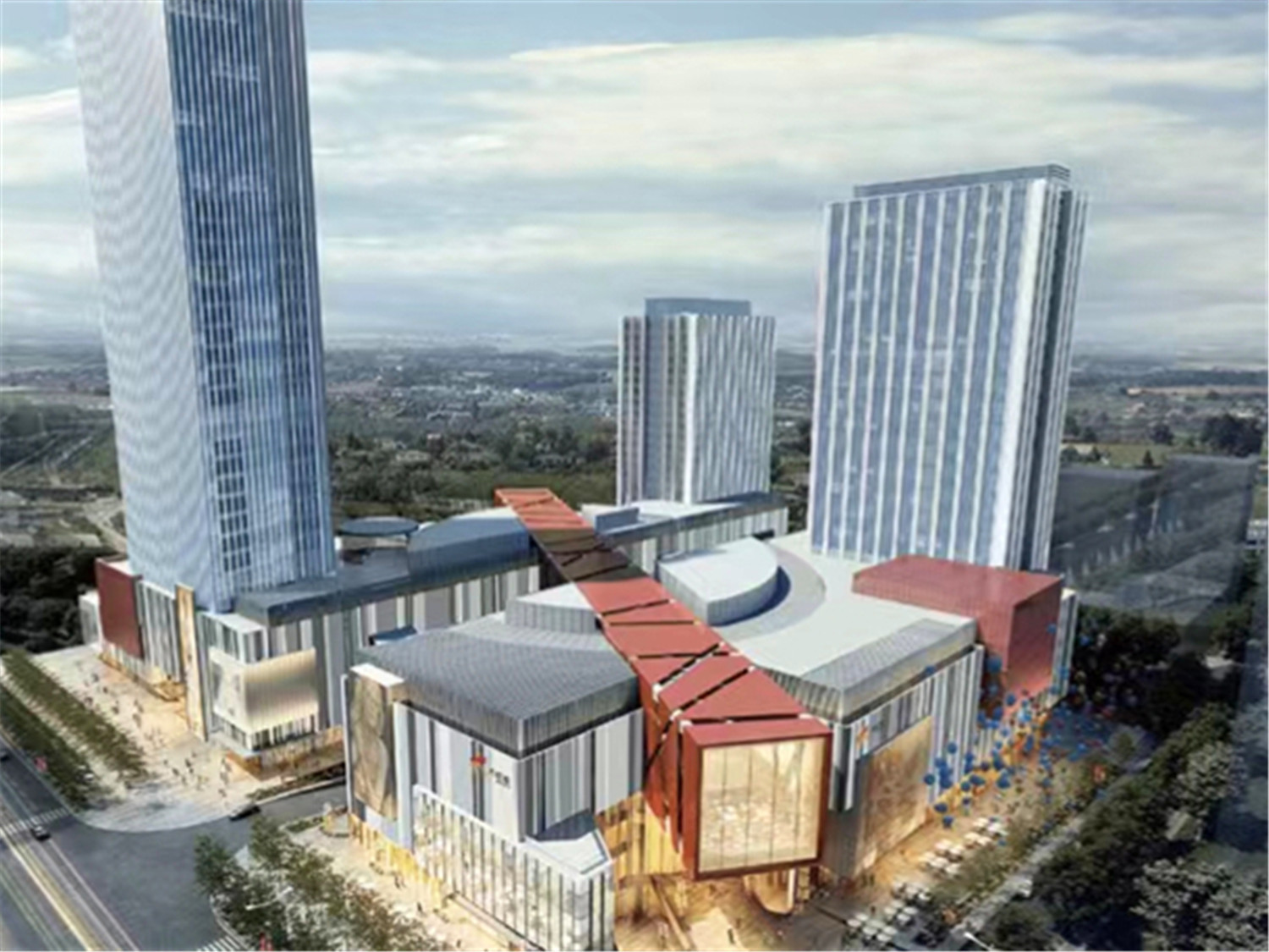 重庆中央公园三大商场,重庆中央公园2021下半年开业商场