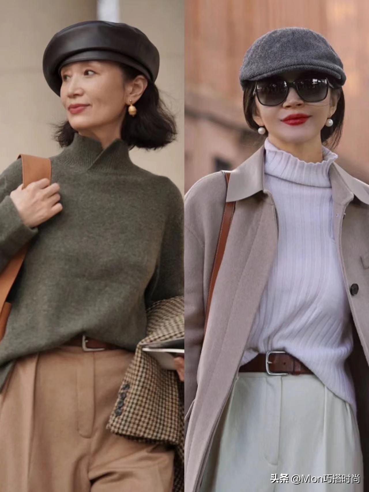 40岁女性适合戴什么样的鸭舌帽,女人60岁少戴奶奶帽优雅减龄