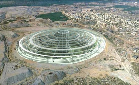 飞越俄罗斯上空,世界目前最大的钻石矿