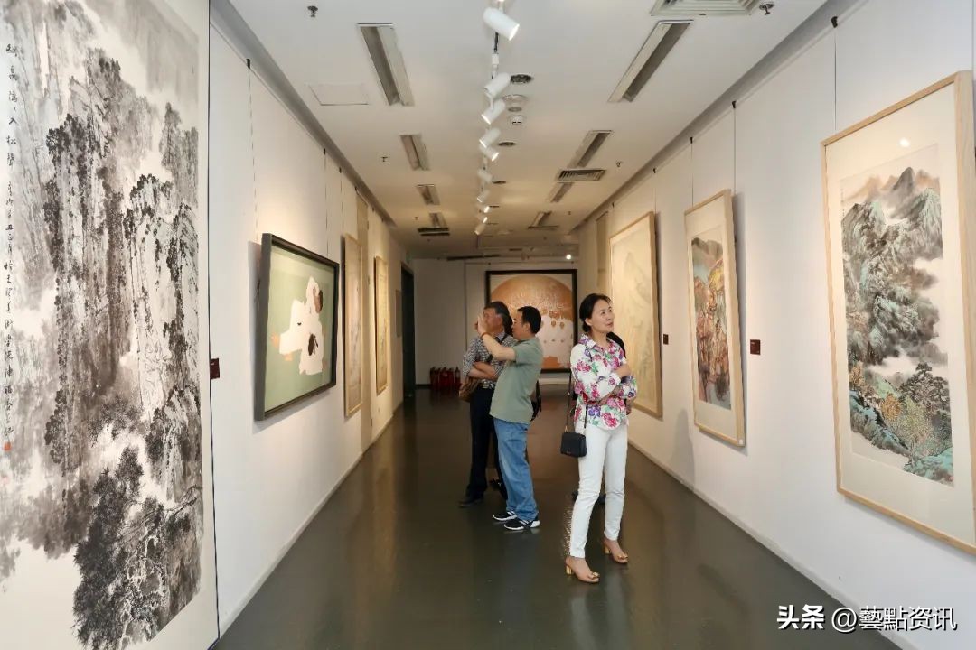 中国画名家邀请展在京隆重开幕,当代中国画实力派青年学术邀请展