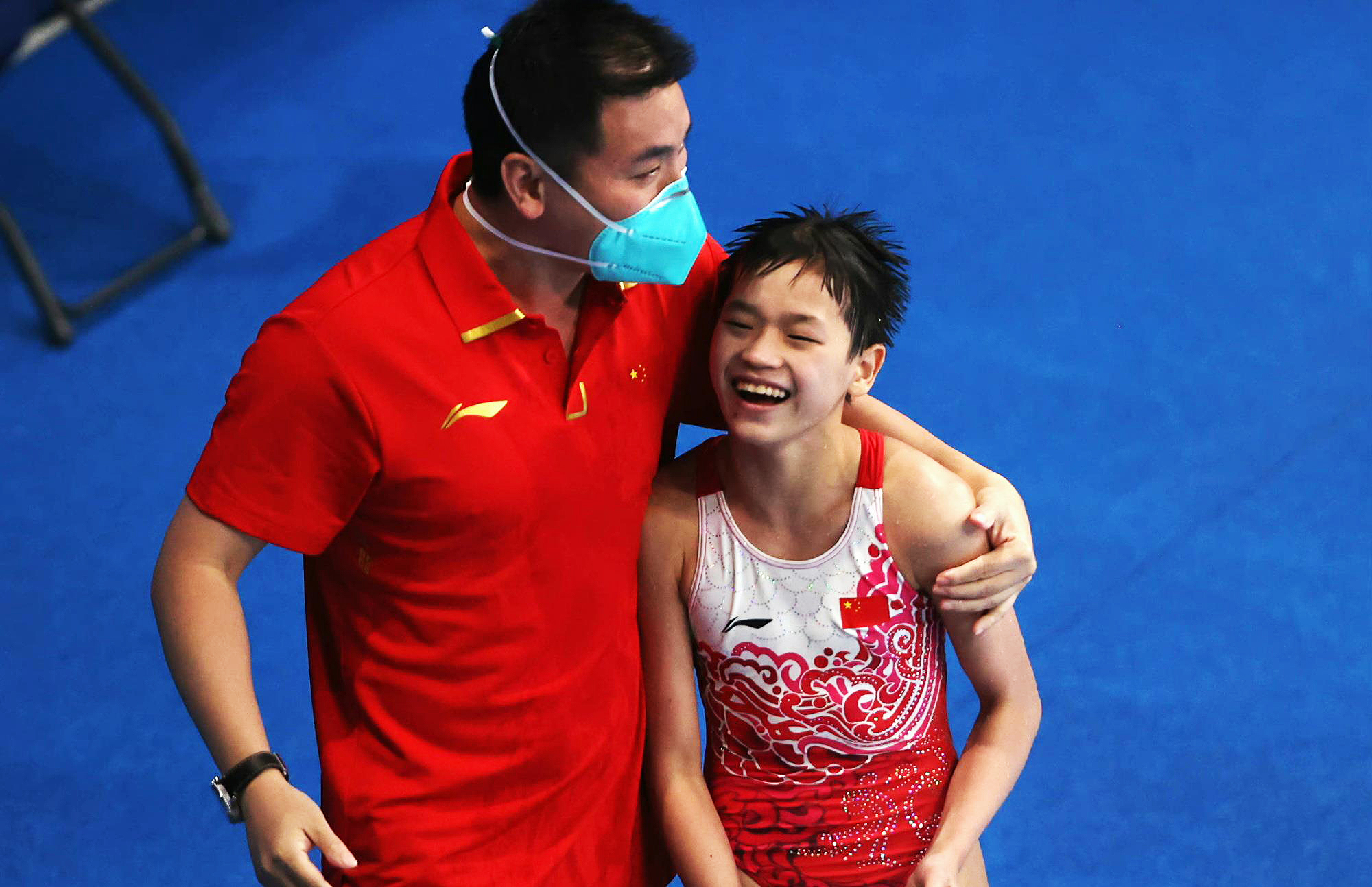 全红婵创造世界杯十米台纪录了吗,全红婵跳出首个10分