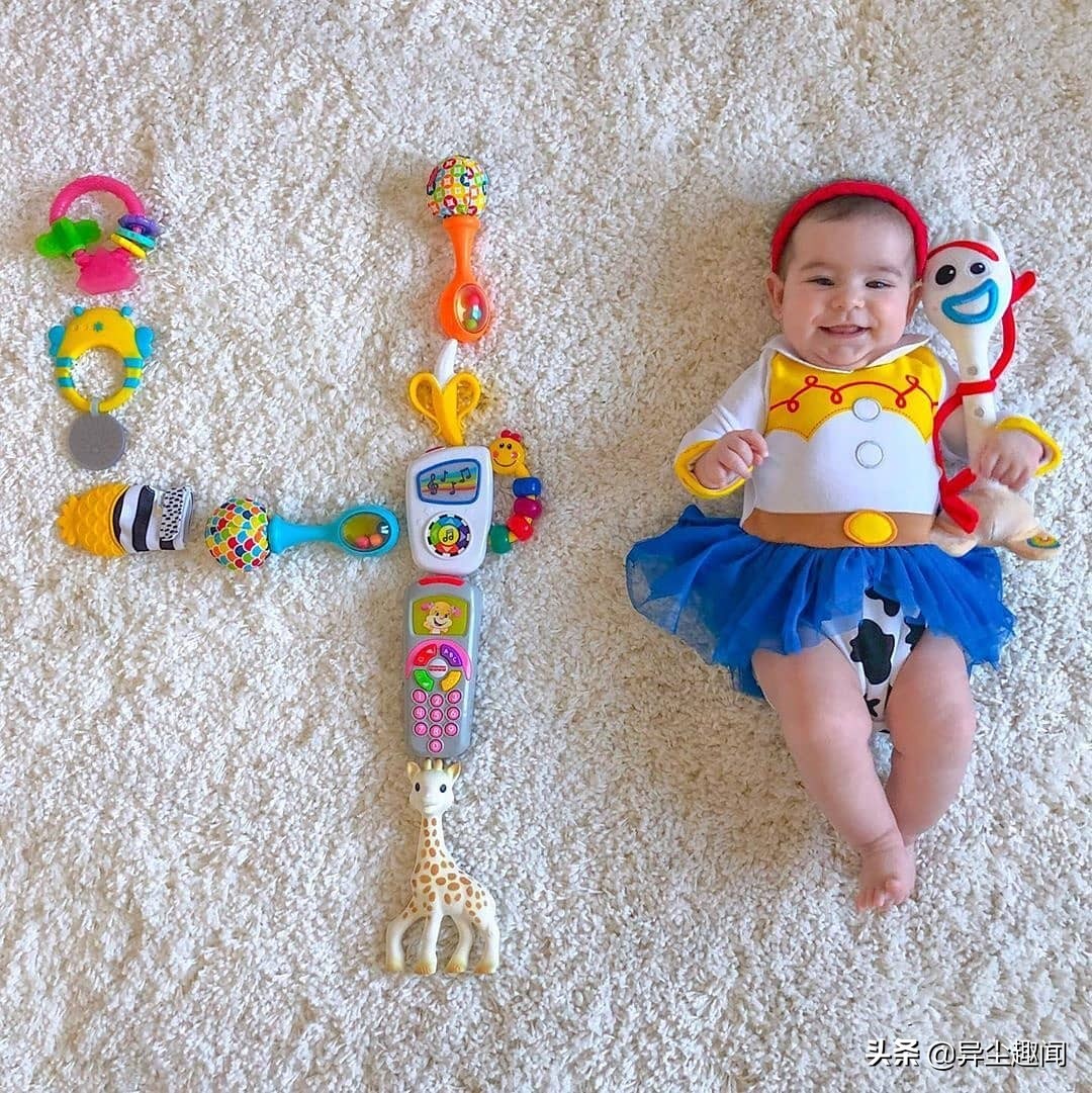 宝宝3个月的创意照,宝宝创意4月照