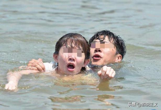 湖北一男子下水救人牺牲,湖北男子救落水女孩