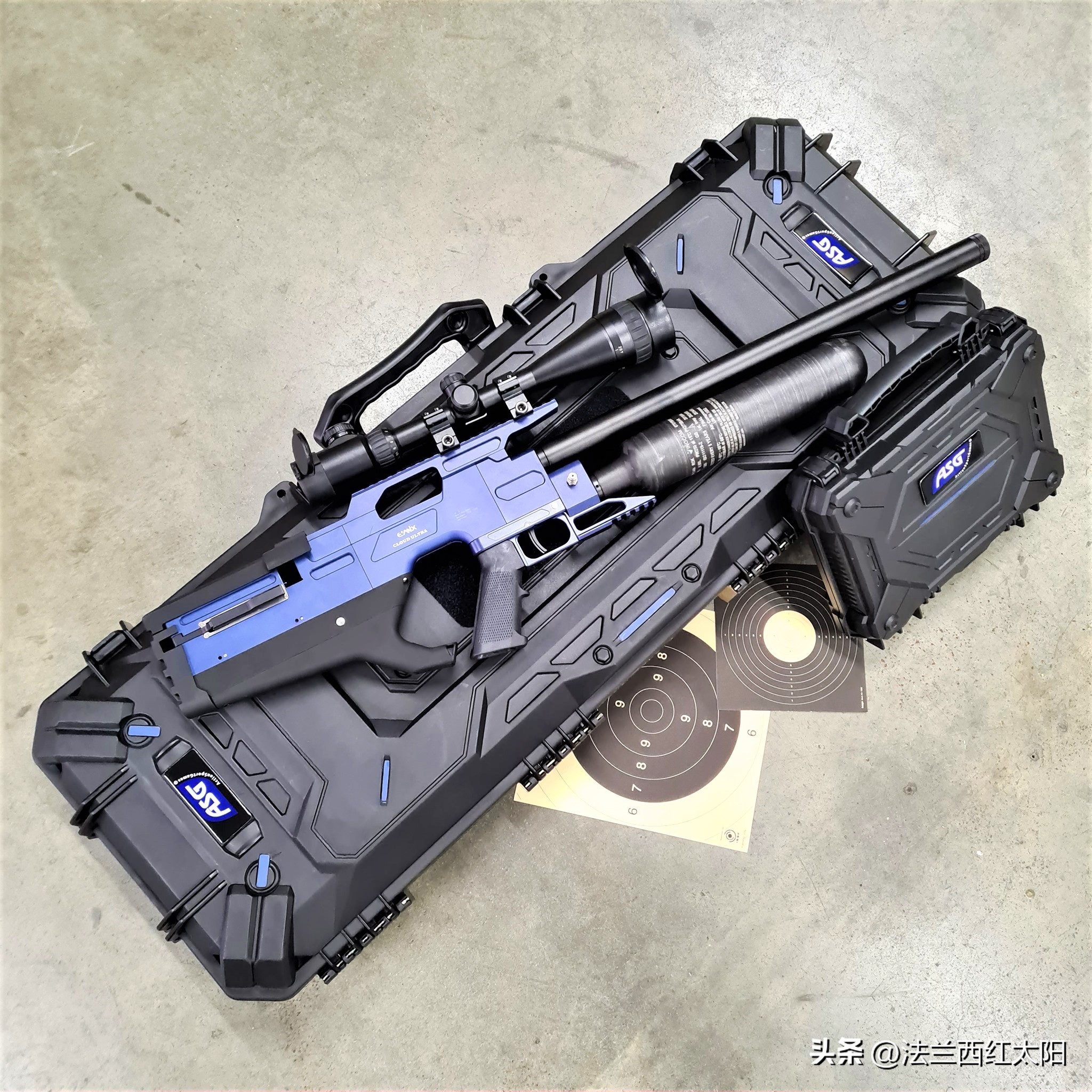 一款精准度极高的PCP气步枪