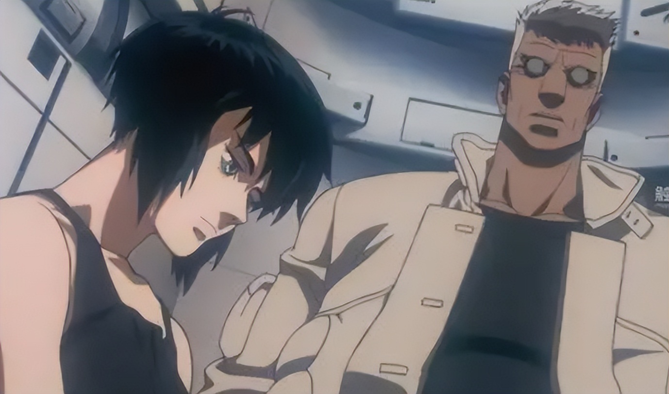 经典科幻动画攻壳机动队,电影攻壳机动队动图