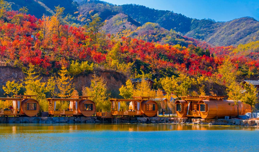 初秋的济南九如山风景秀丽美如画,济南九如山金秋十月