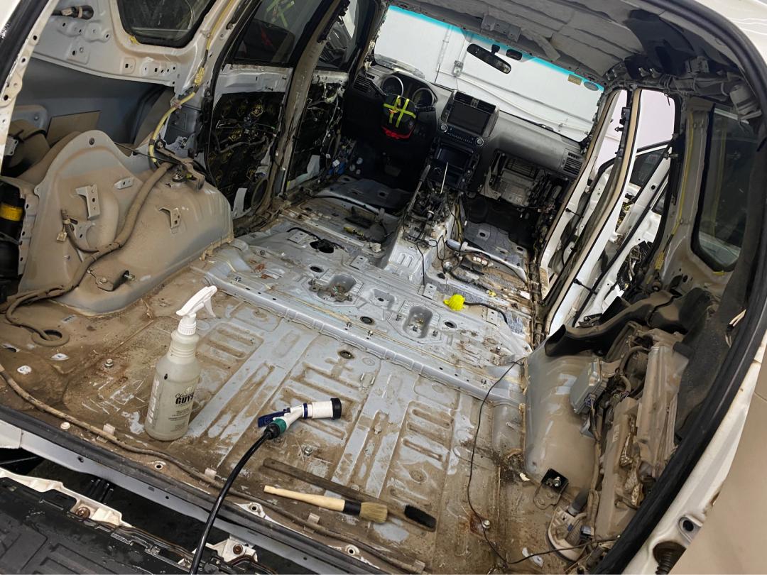 丰田霸道老车翻新升级好的出售,搞工地车翻新