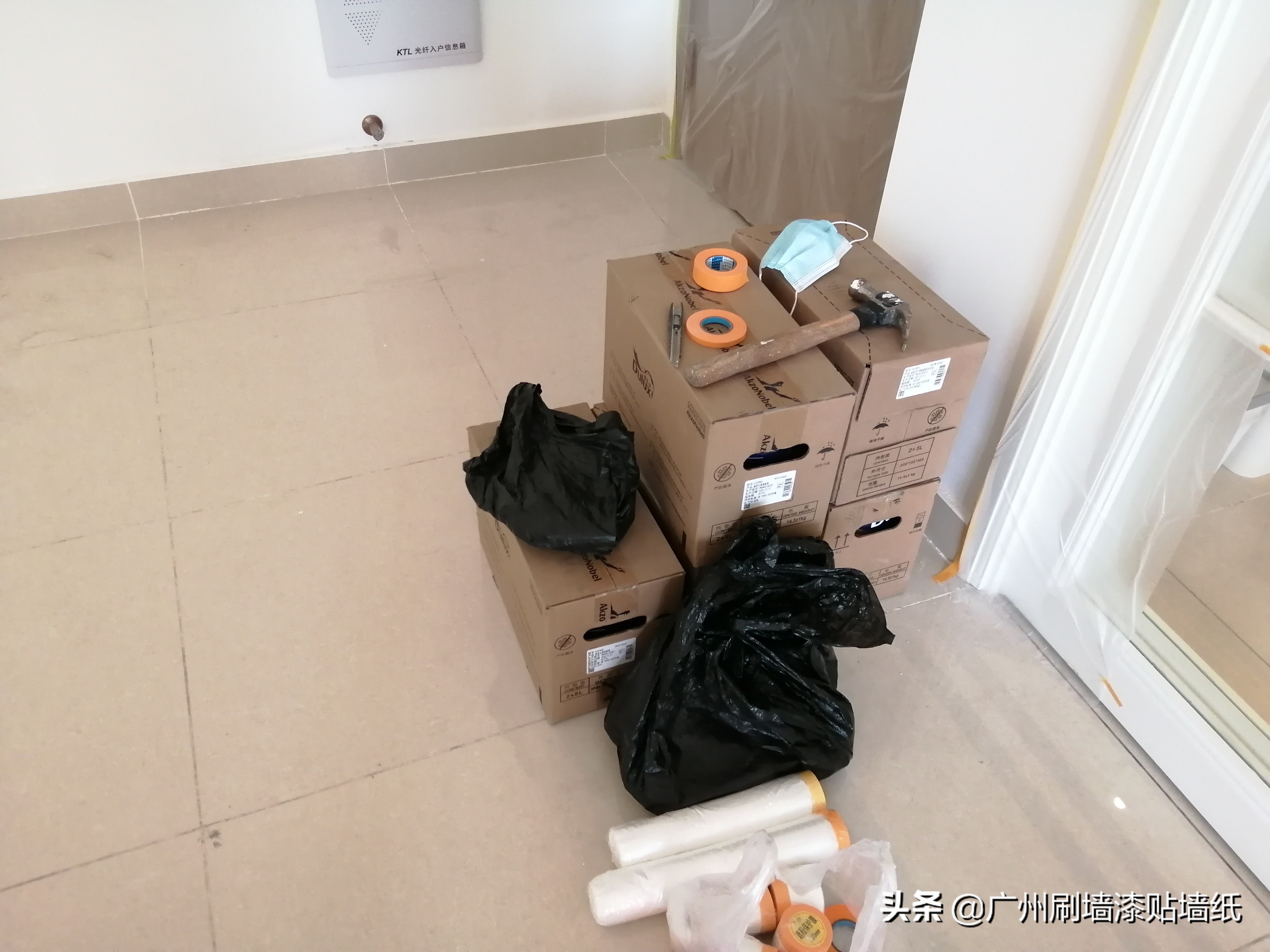 叠溪花园刷漆,多乐士墙面刷乳胶漆280平方多少钱