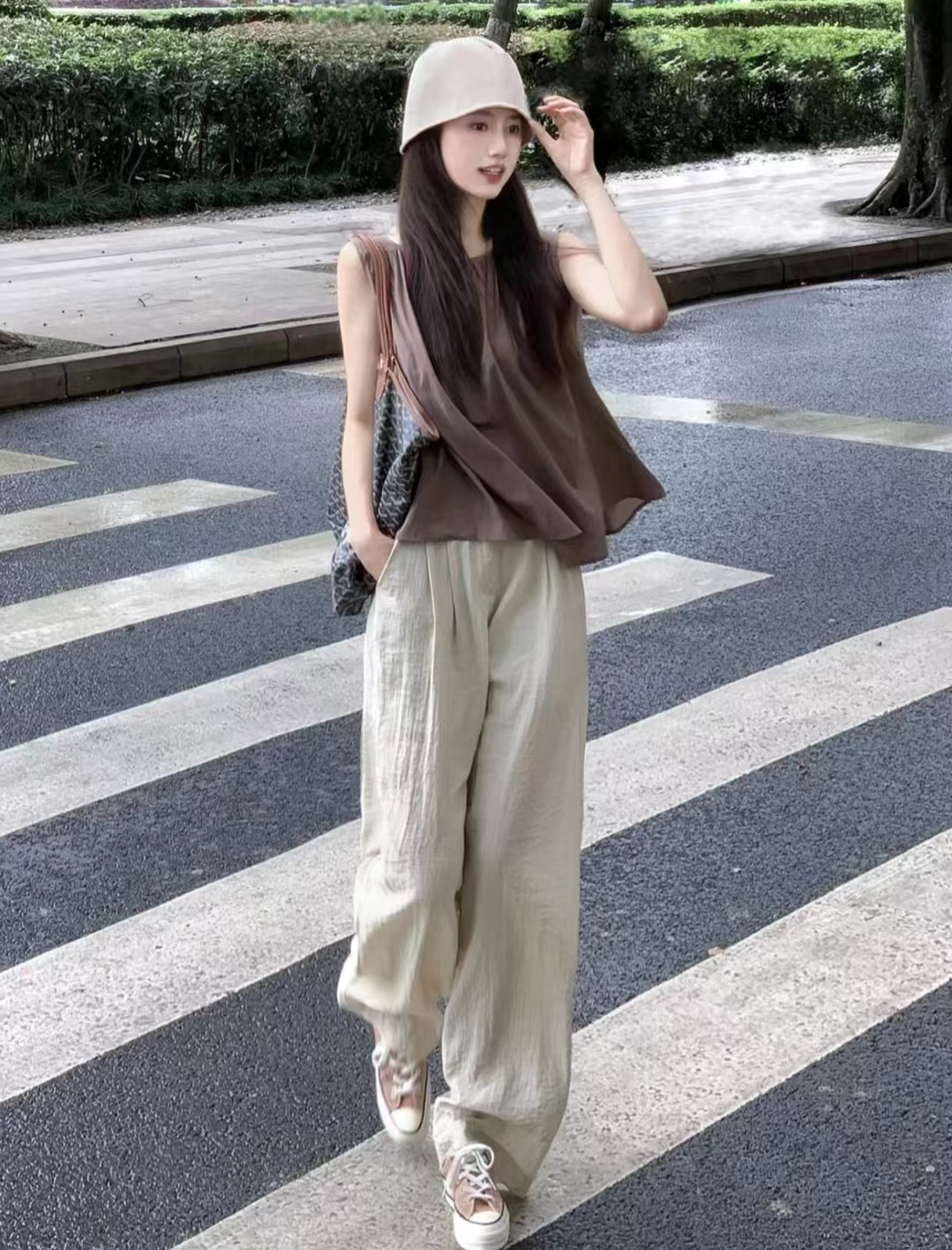 夏天穿亚麻清爽又高级,亚麻夏季高级感穿搭