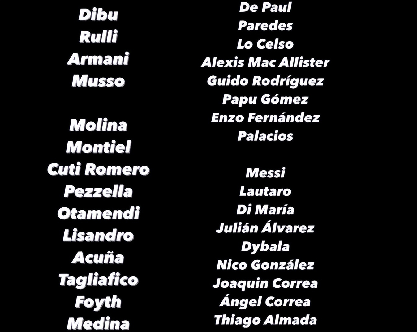 阿根廷世界杯大名单,洛塞尔索落选阿根廷世预赛大名单