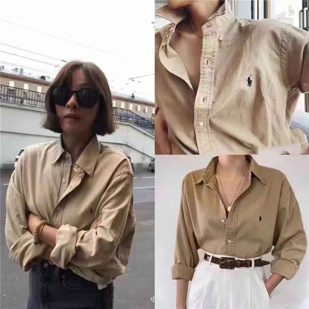 衬衫这样穿时髦又高级回头率200,试试这些高级干练的衬衫穿搭