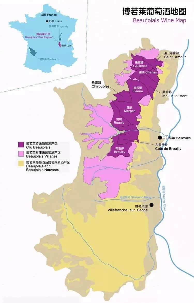 法国葡萄酒产地排名,法国葡萄酒地理标志品牌