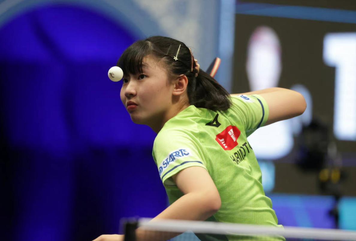 木原美悠被谁淘汰了,木原美悠张本智和世青赛女双