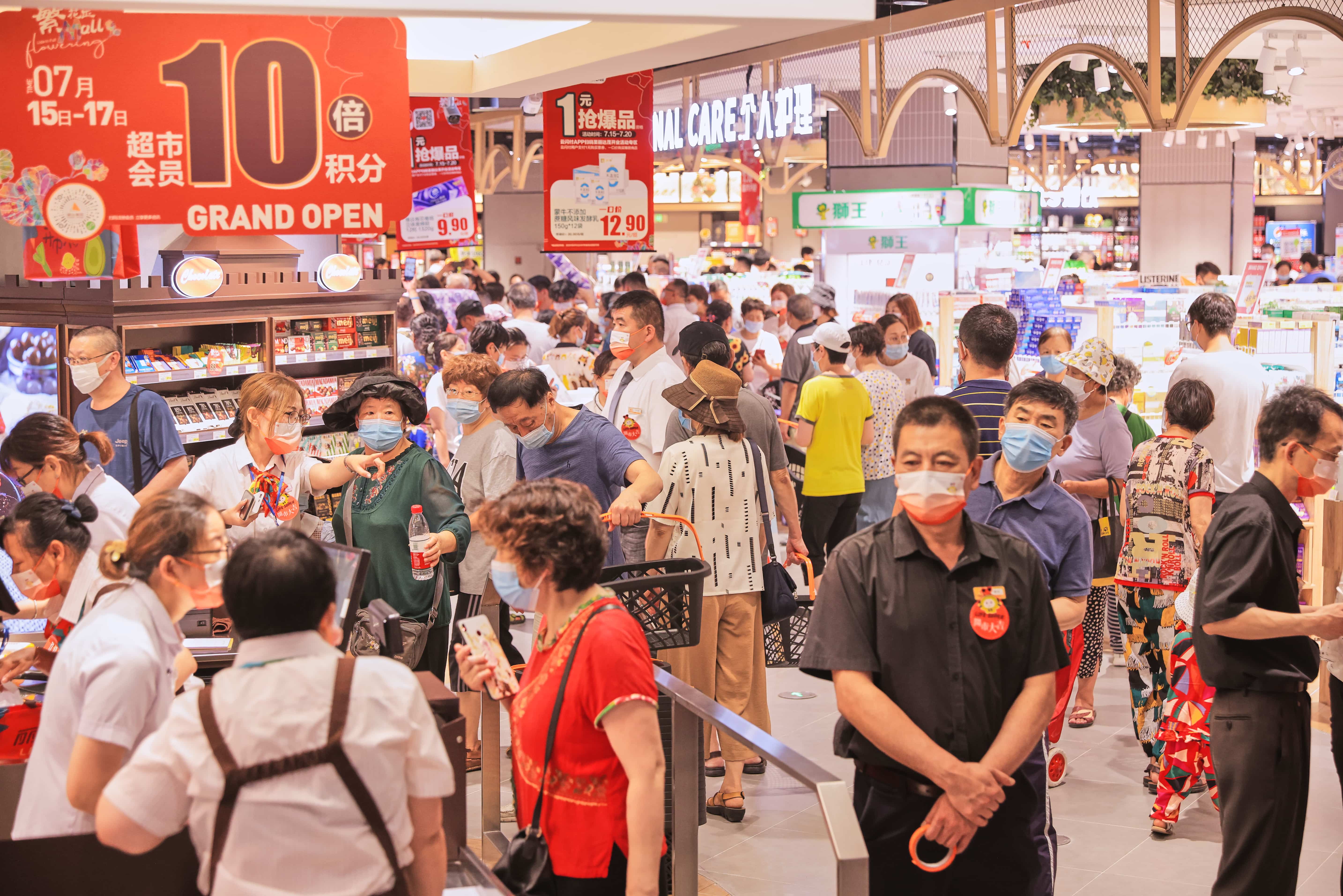 三天客流40万人销售超2368万丽达茂开业带火浮山后商圈