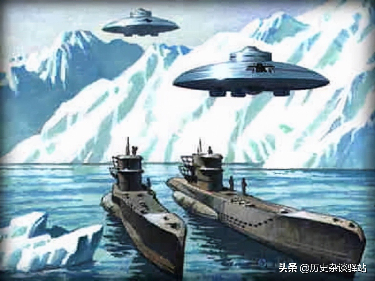 二战纳粹德国黑科技外星飞碟,二战德国ufo超光速飞船