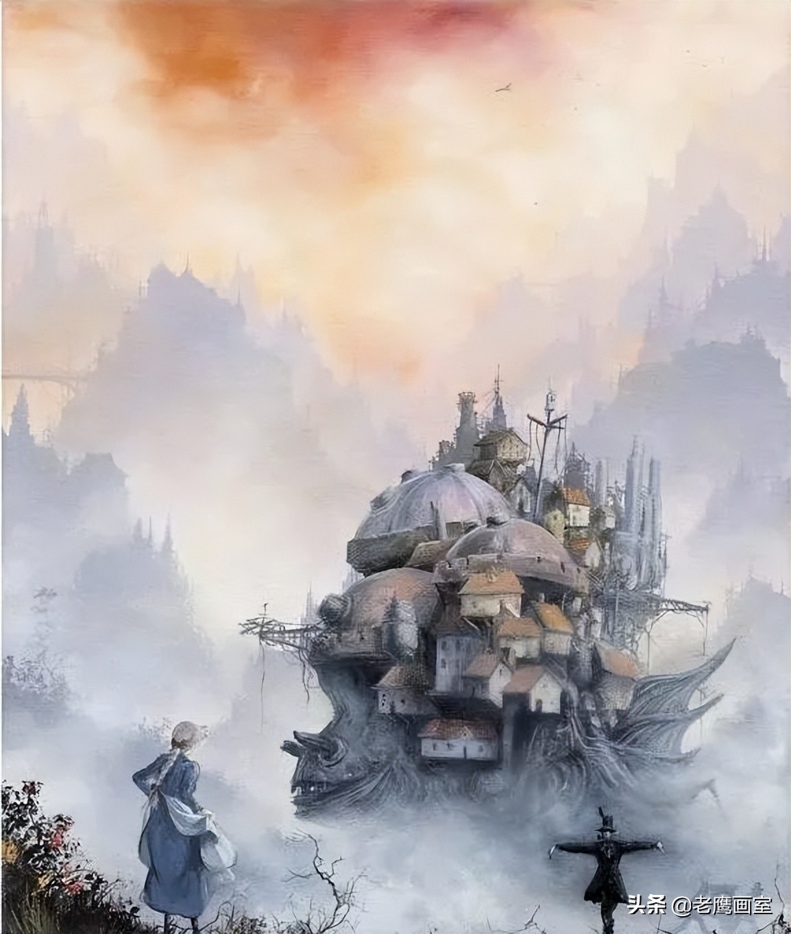 大师宫崎骏珍藏多年的画稿,100个画家致敬梵高