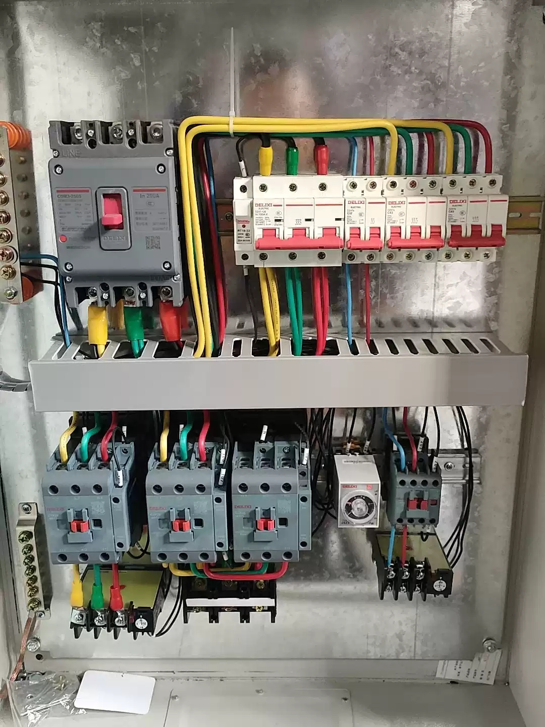 22kw星三角降压启动延时几秒,接触器星三角降压启动控制接线图