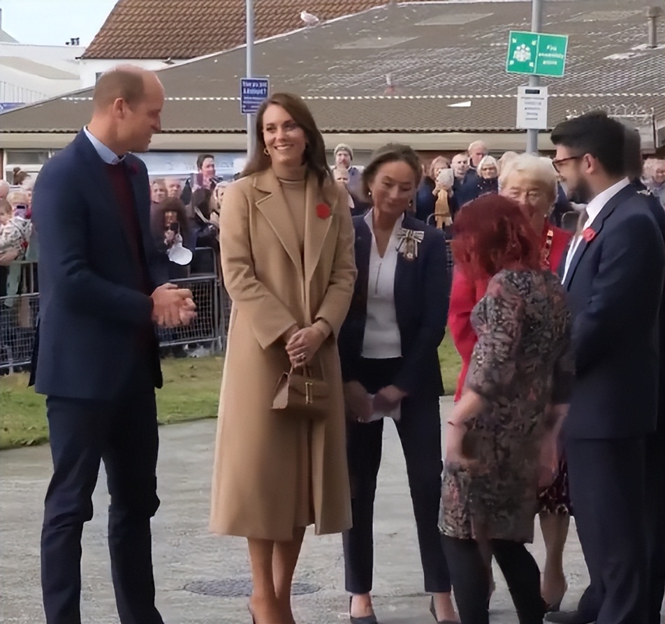 凯特王妃戴60美元耳环优雅依旧，秋日驼色穿搭全身都带货