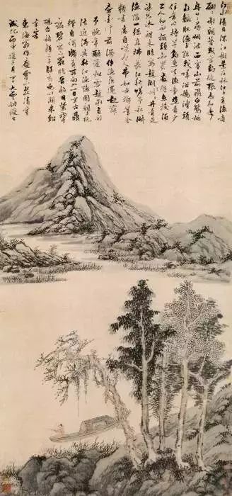 明清高清山水作品欣赏,明代山水名画图片欣赏