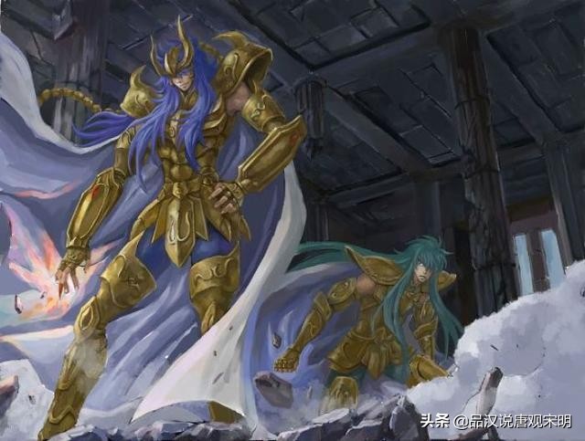 圣斗士星矢哪个黄金圣斗士最厉害,圣斗士星矢四天王泰坦