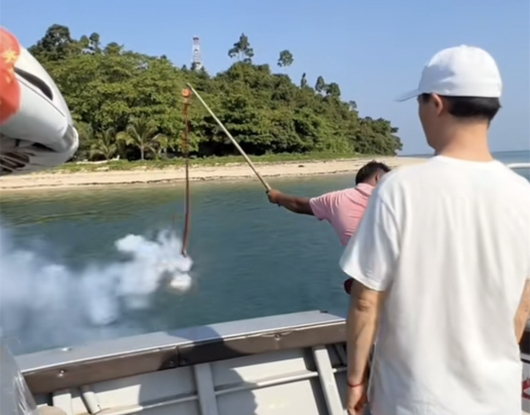 邓刚包船,邓刚泰国用的海竿