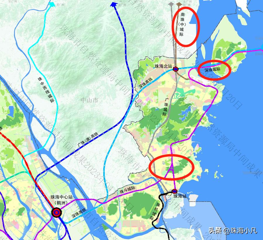 深珠通道招标！淇澳、北围、下栅、港湾大道，四大互通曝光！