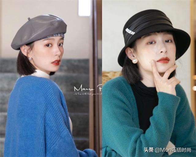 上尖下窄头型怎么选帽子,教你1分钟根据脸型挑对帽子