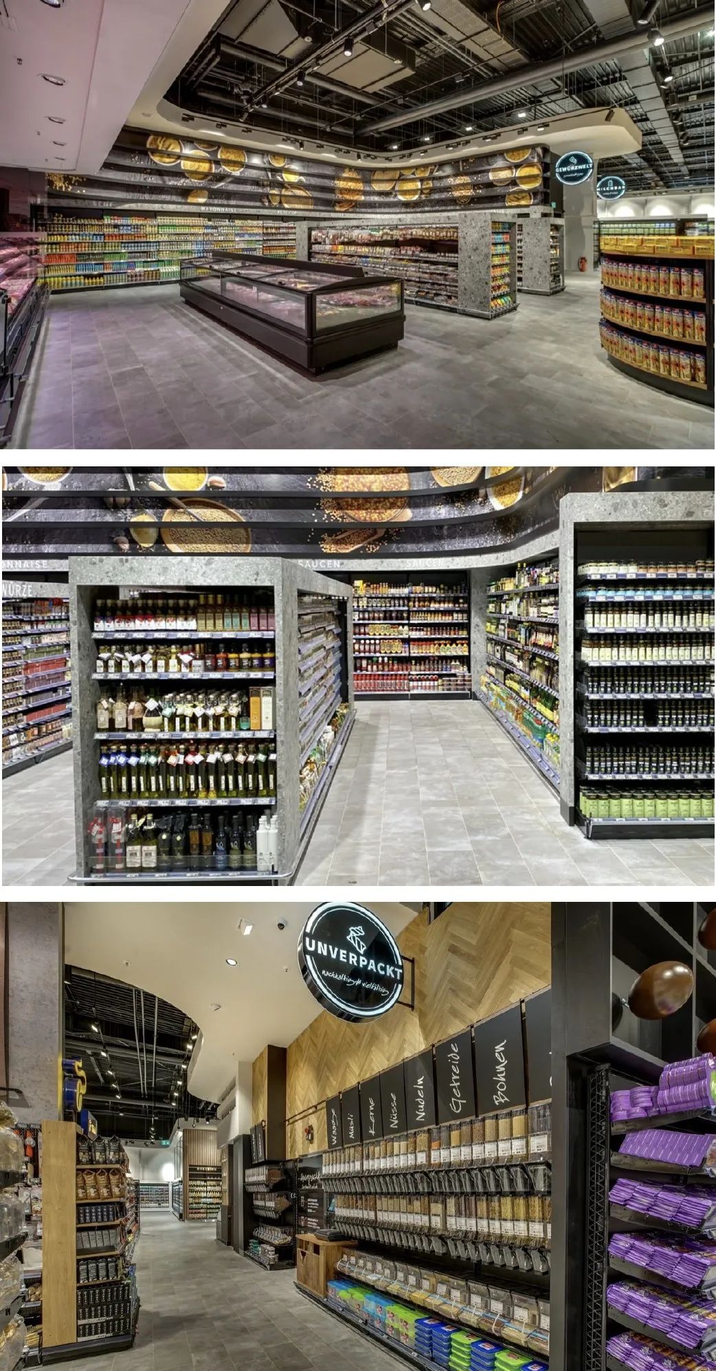 英国百年超市陈列欣赏,德国超市货架图解