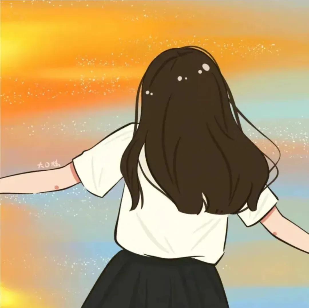 情侣头像阳光明媚五彩缤纷,阳光朝气的情侣头像