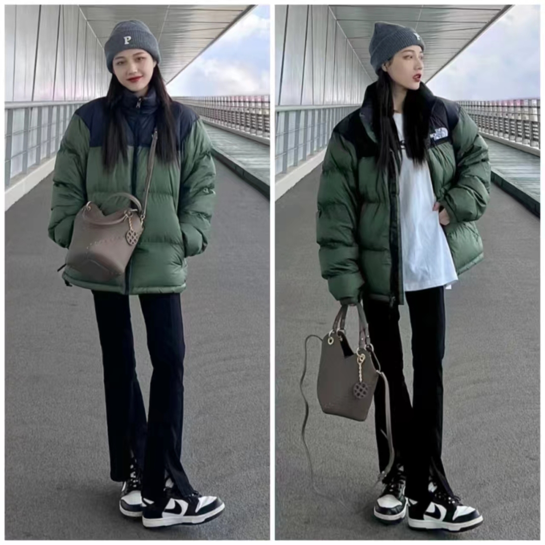 羽绒服搭配什么裤子女孩,女羽绒服和裤子配什么鞋子好看